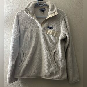 Patagonia Beige Fleece Jacket